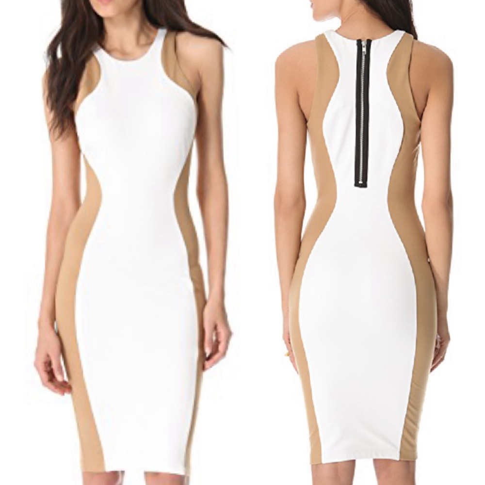 Torn by Ronny Kobo Shiran illusion midi XS dress - Picture 2 of 6
